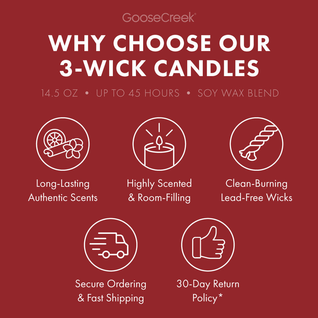 Apple Bourbon 3-Wick Candle