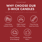 Apple Bourbon 3-Wick Candle