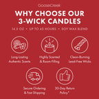 Apple Bourbon 3-Wick Candle