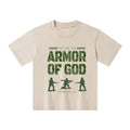Armor Of God Christian Kid Washed T-Shirt