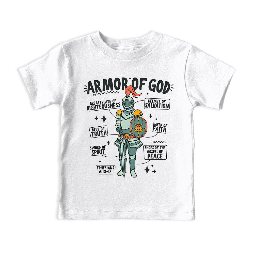 Armor Of God Christian Kids T-Shirt