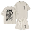 Armor Of God Christian Washed T-Shirt & Shorts