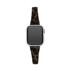 Leopard Suede Watch Band for Apple Watch