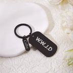 Personalized Bible Verse Keychain