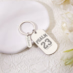 Personalized Christian Keychain