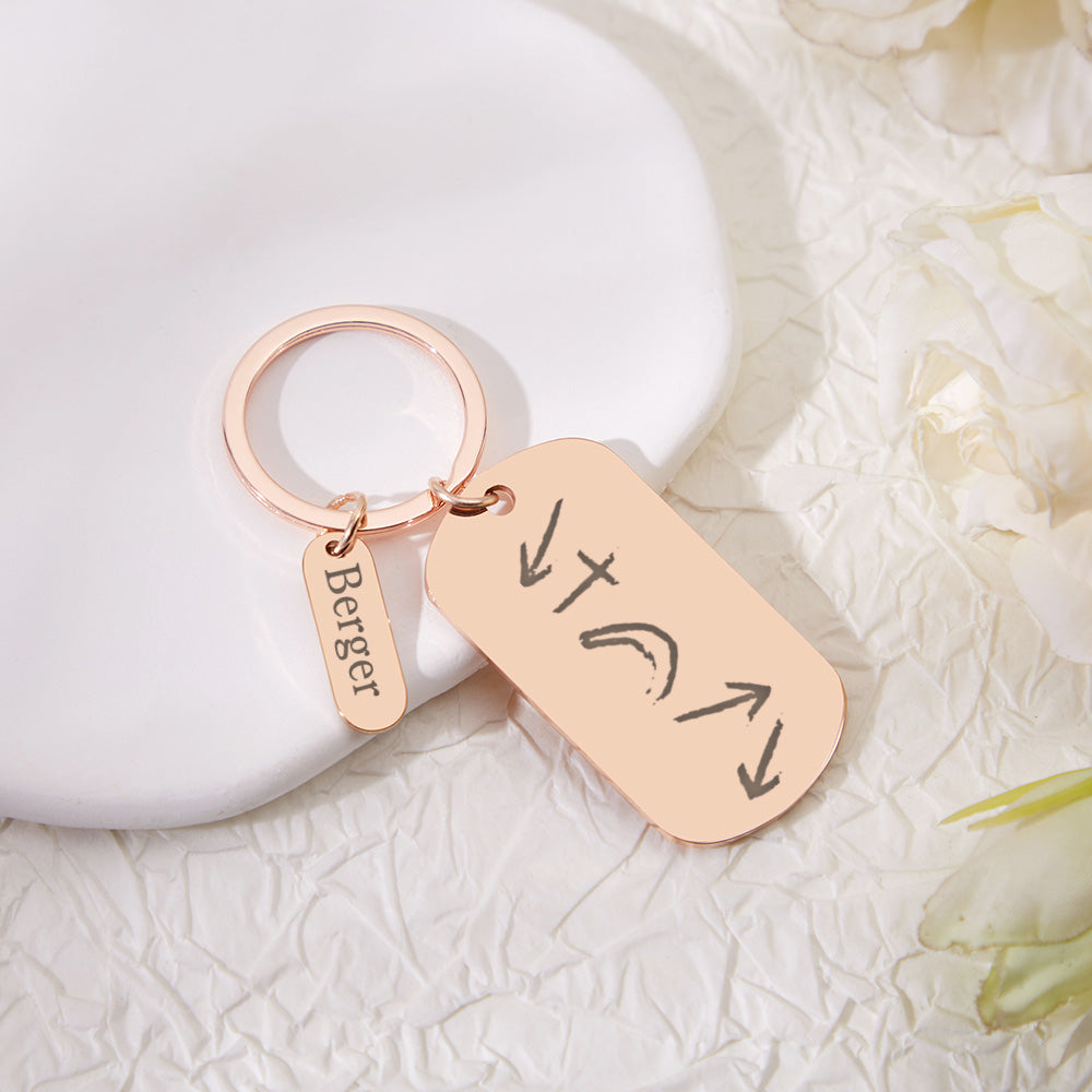 Personalized Christian Keychain