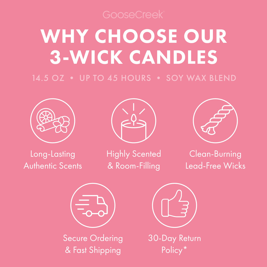 Bake Shop Pastries 3-Wick Candle