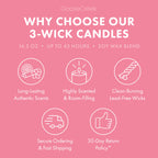 Bake Shop Pastries 3-Wick Candle