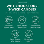 Banana Palm Leaf 3-Wick Candle