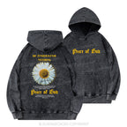 Be Anxious For Nothing Christian Washed Hoodie