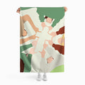 Be Kind And Compassionate To One Another Christian Blanket