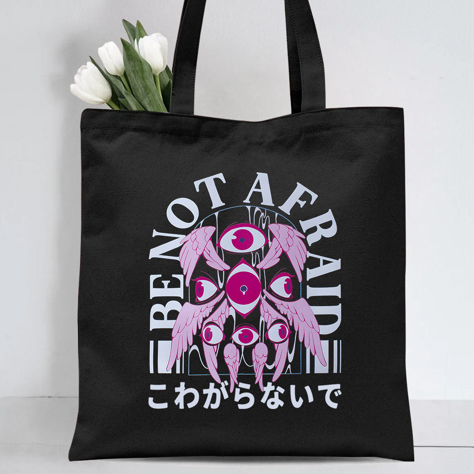 Be Not Afraid Christian Canvas Tote Bag