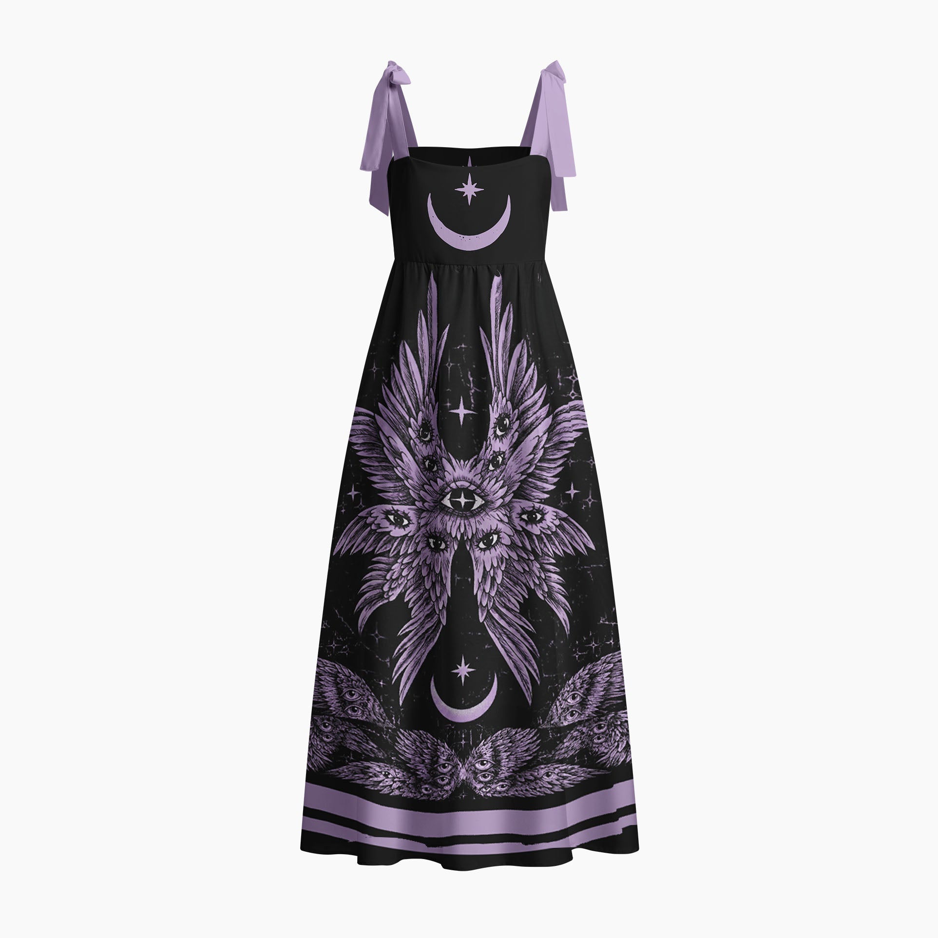 Be Not Afraid Chrisitan Tie Shoulder Maxi Dress