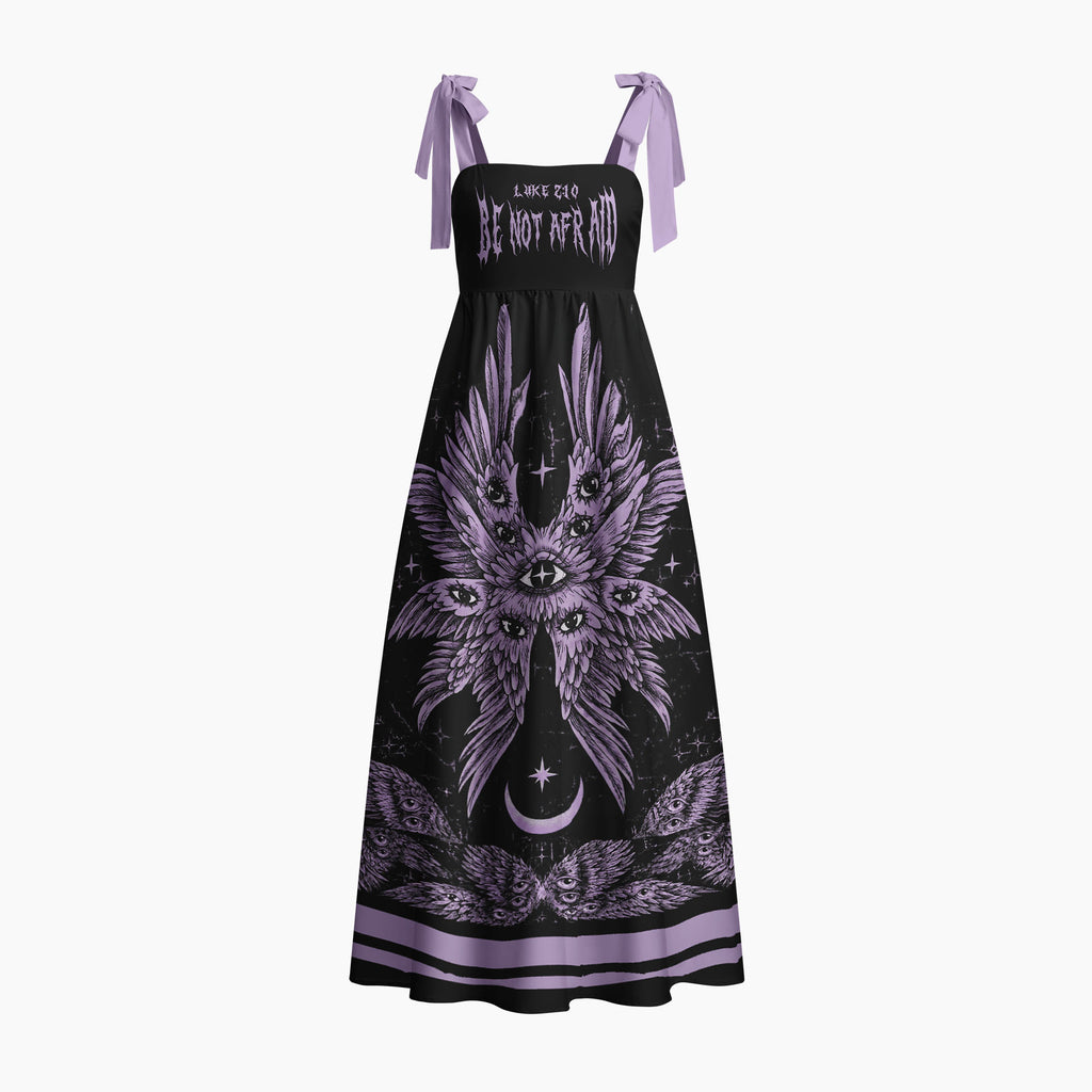 Be Not Afraid Chrisitan Tie Shoulder Maxi Dress