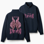 Be Not Afraid Christian Half Zip Fleece Sweatshirt