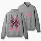 Be Not Afraid Christian Half Zip Fleece Sweatshirt