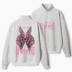 Be Not Afraid Christian Half Zip Fleece Sweatshirt