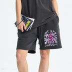 Be Not Afraid Christian Washed Shorts