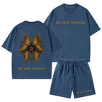 Be Not Afraid Christian Washed T-Shirt & Shorts