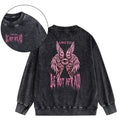 Be Not Afraid Seraphim Christian Washed Sweatshirt