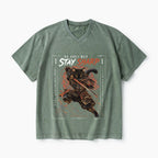 Be Soft But Stay Sharp Christian Washed V-Neck T-Shirt