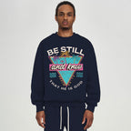 Be Still And Know Christian Fleece Sweatshirt