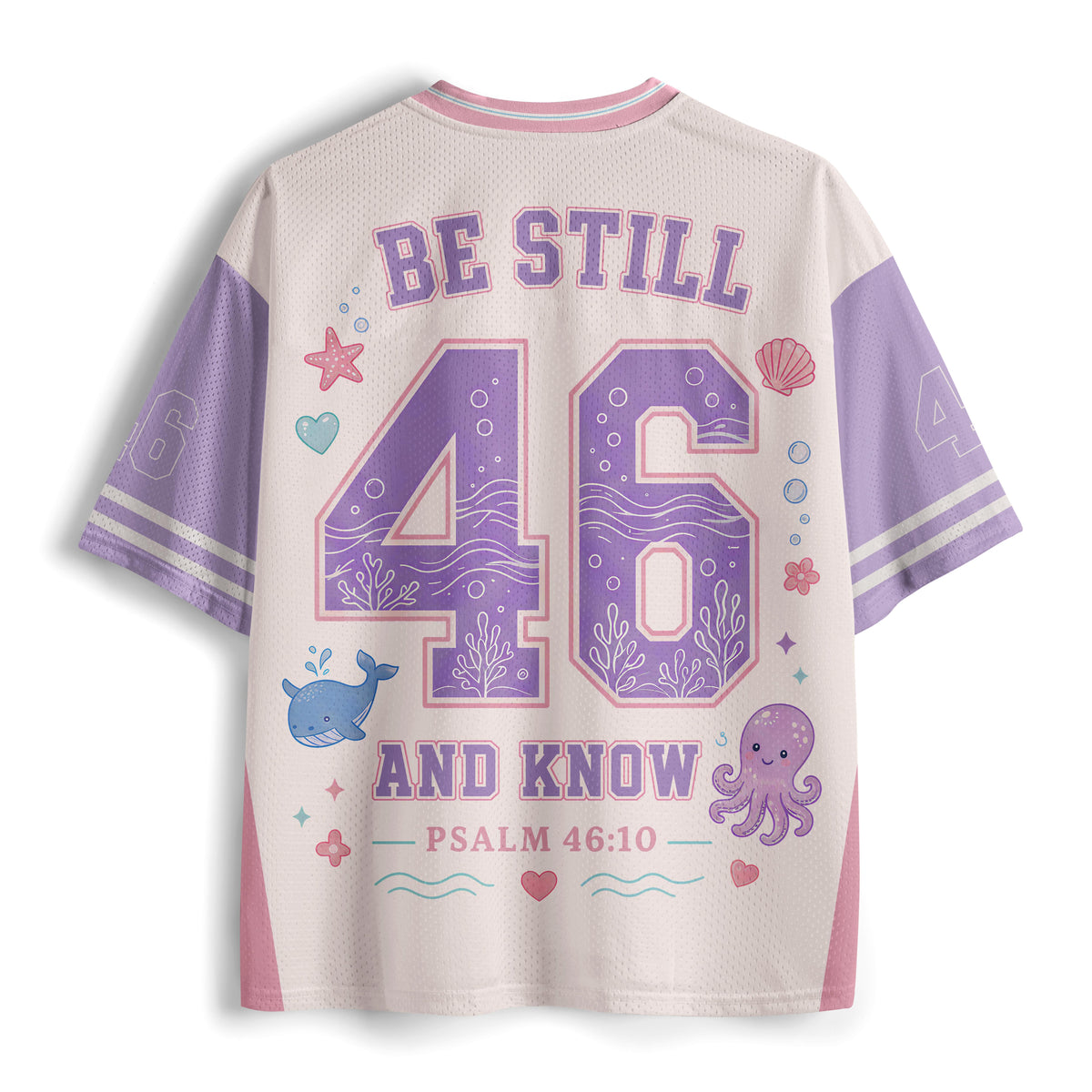 Be Still And Know Christian Kid Mesh Jersey & Shorts