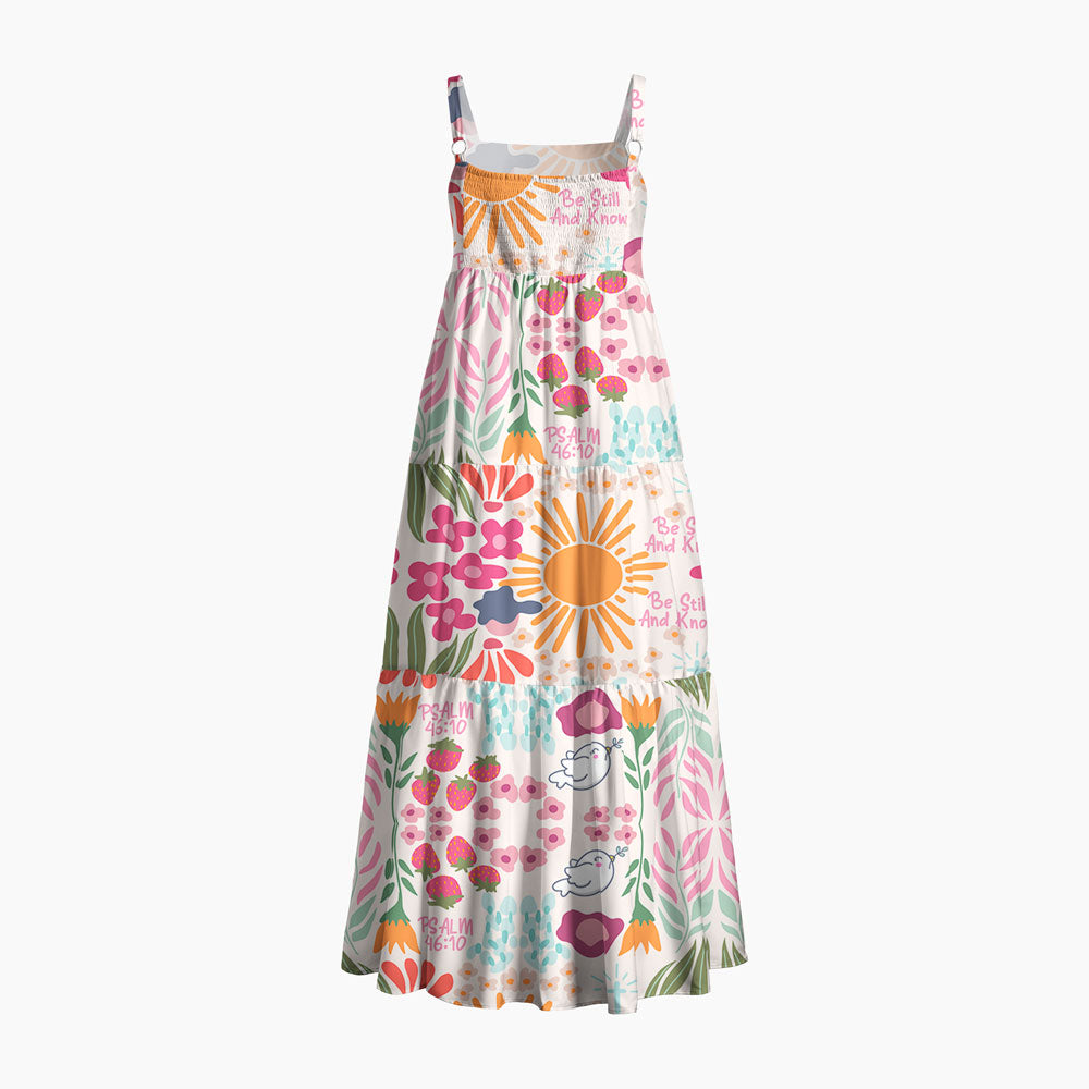 Be Still And know Christian Maxi Dress