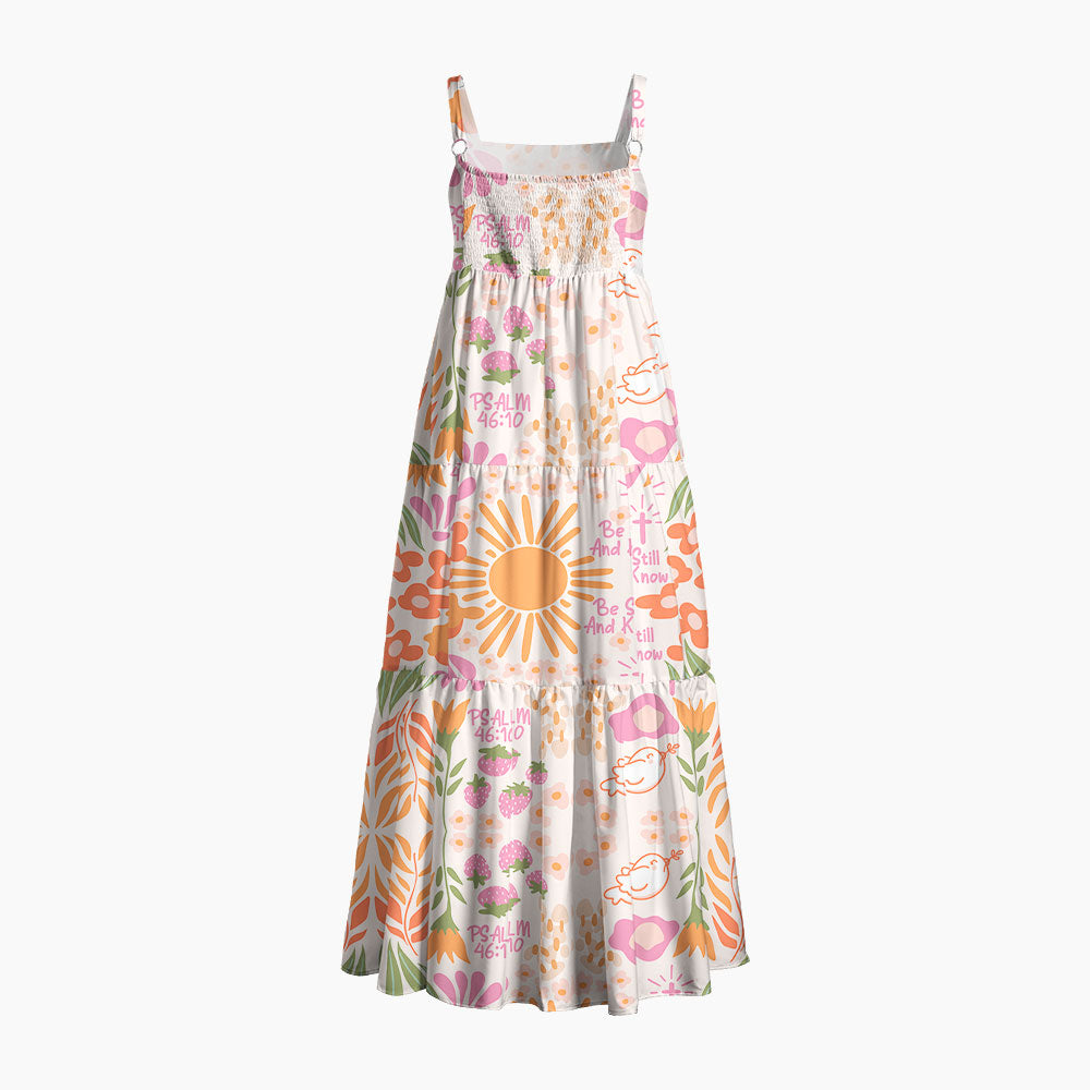 Be Still And know Christian Maxi Dress