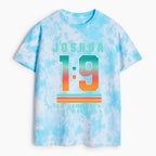 Be Strong And Courageous Christian Heavy Cotton Tie Dye T-Shirt