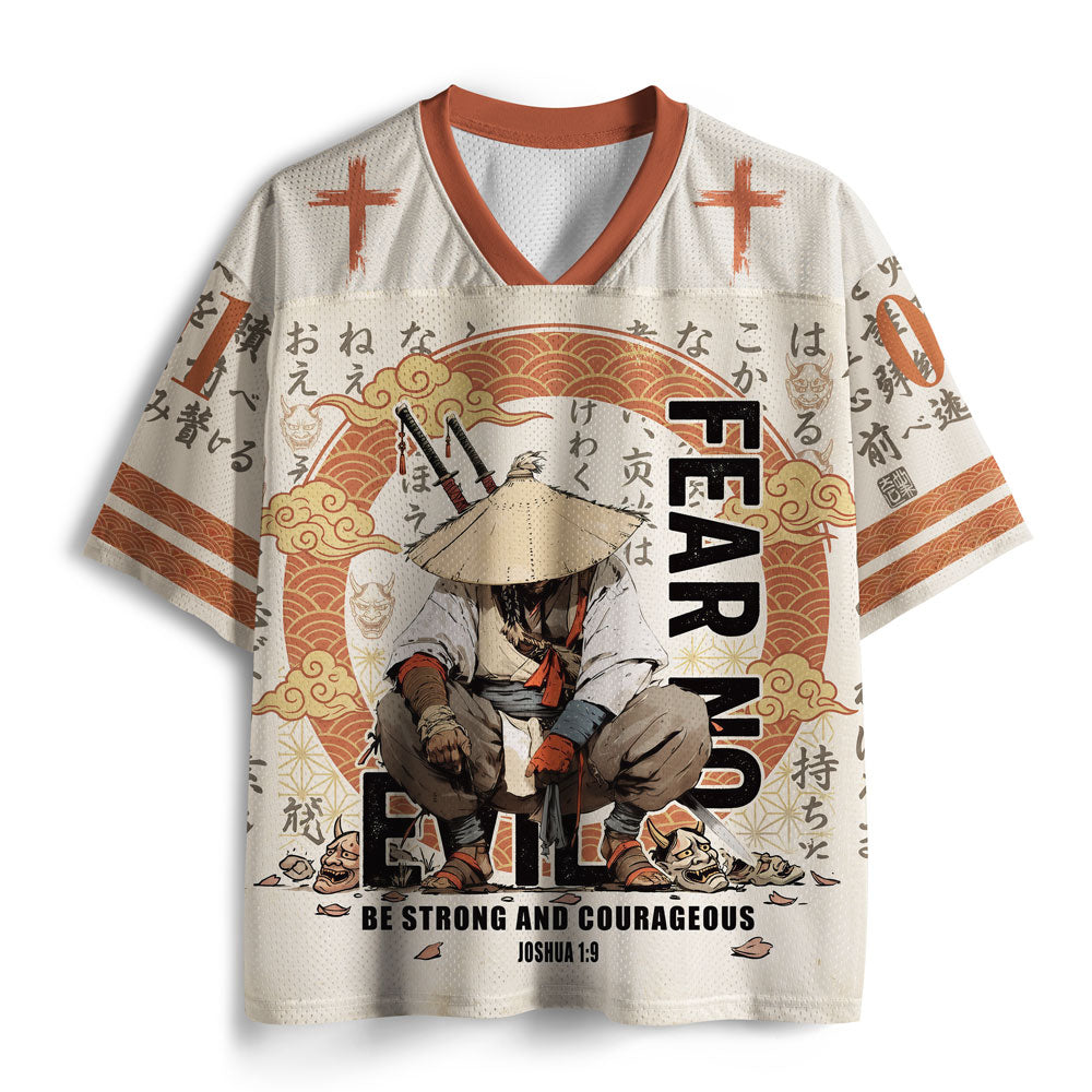 Be Strong And Courageous Christian Mesh Jersey