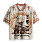 Be Strong And Courageous Christian Mesh Jersey