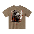 Be Strong And Courageous Christian Washed T-Shirt