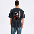 Be Strong And Courageous Christian Washed T-Shirt