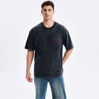 Be Strong And Courageous Christian Washed T-Shirt