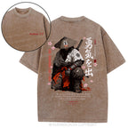 Be Strong And Courageous Christian Washed T-Shirt