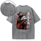 Be Strong And Courageous Christian Washed T-Shirt