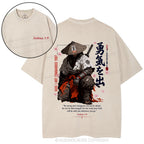 Be Strong And Courageous Christian Washed T-Shirt