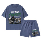 Be The Church When Service Is Over Christian Washed T-Shirt & Shorts