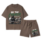 Be The Church When Service Is Over Christian Washed T-Shirt & Shorts