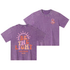 Be The Light Christian Kid Washed T-Shirt