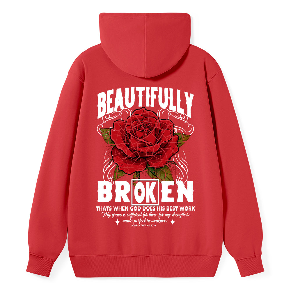 Beautifully Broken Christian Classic Hoodie