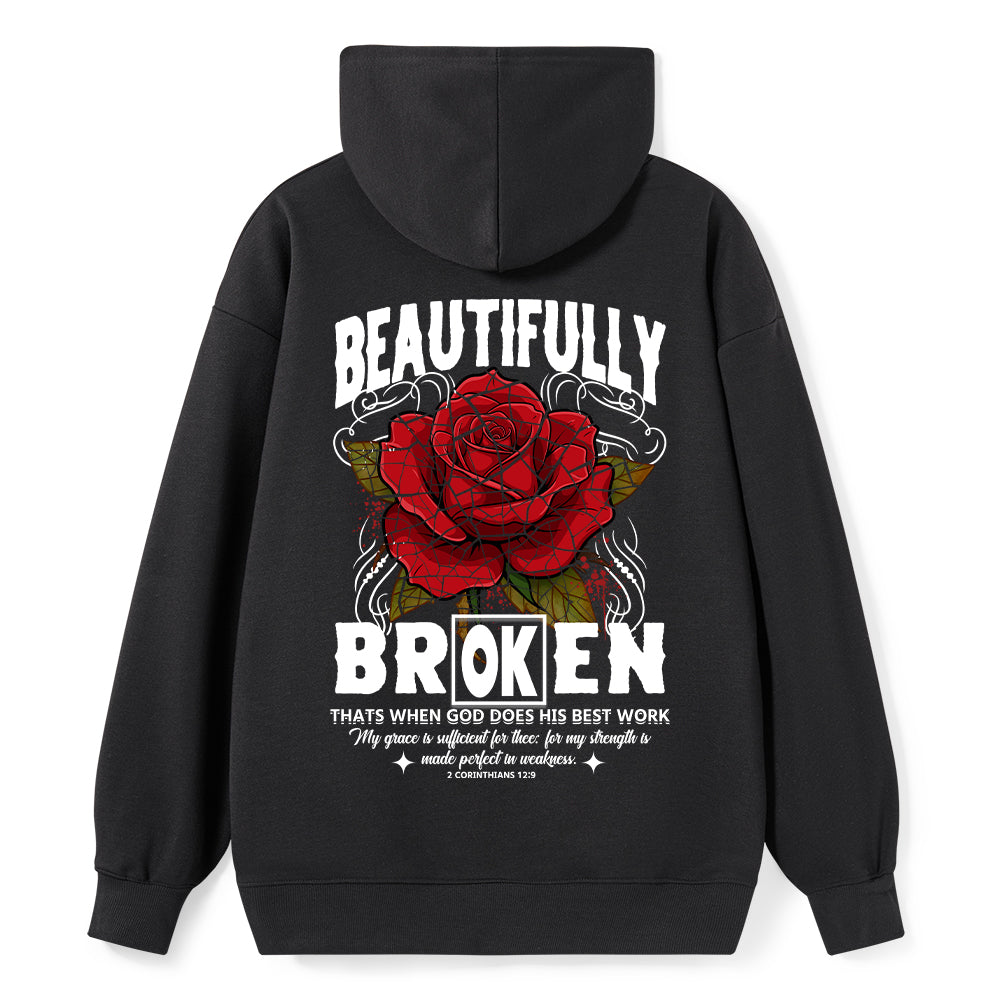 Beautifully Broken Christian Classic Hoodie