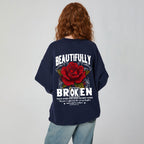 Beautifully Broken Christian Fleece Sweatshirt