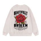 Beautifully Broken Christian Washed Sweatshirt