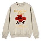 Beauty For Ashes Christian Fleece Sweatshirt