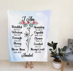 Bible Verse Throw Christian Blanket