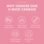 Black Cherry 3-Wick Candle