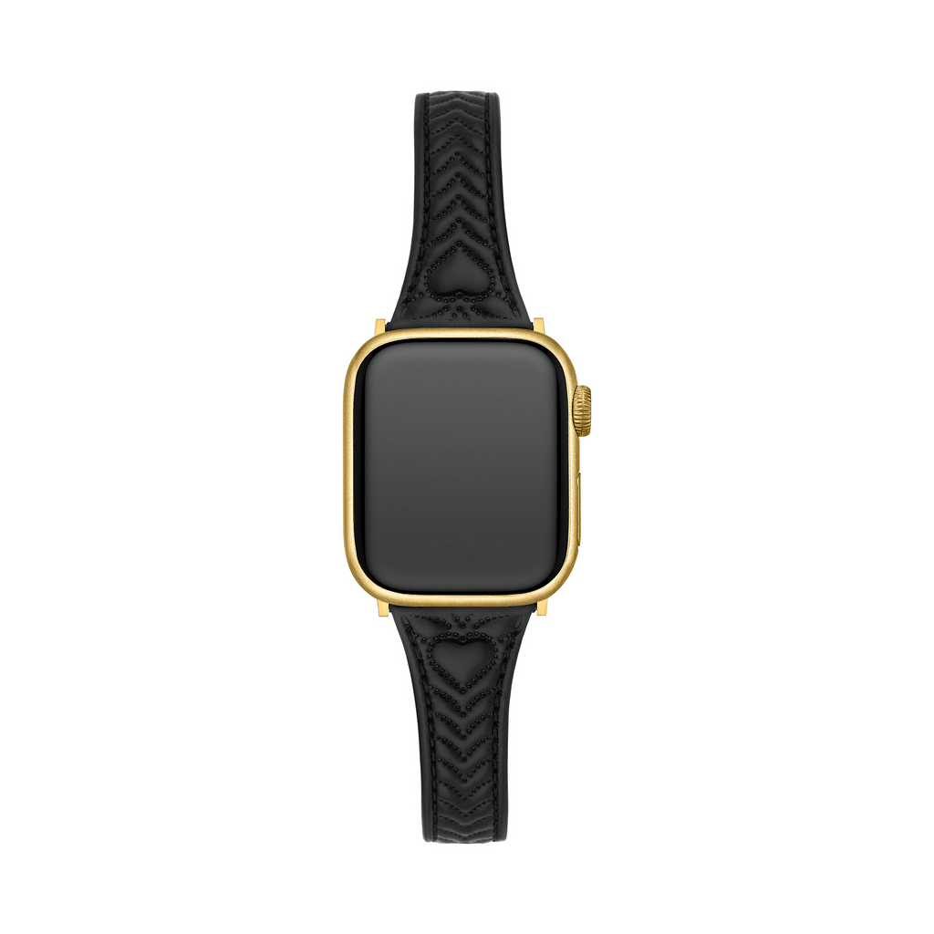 Heart Stitched Leather Watch Band for Apple Watch