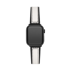 Scalloped Leather Watch Band for Apple Watch